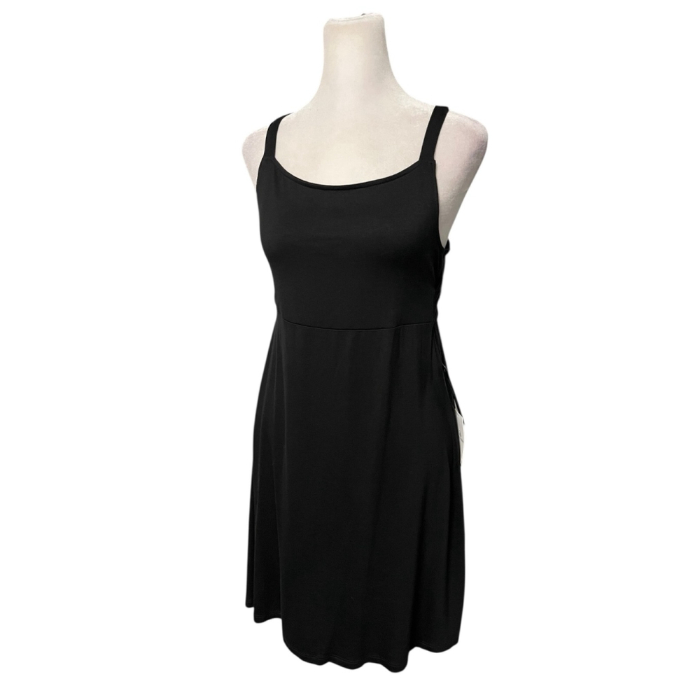 Volcom Easy Babe Black Tie Back Mini Dress Size Medium NWT - Picture 7 of 12